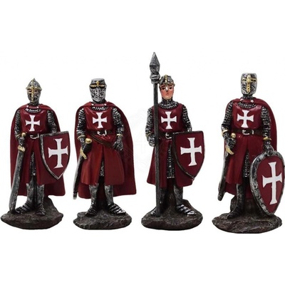 MystiCalls Sada 12 figurek Rudý Křižák