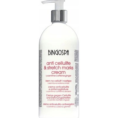 BingoSpa Krém proti celulitidě a striím s L-karnitinem, kofeinem a zázvorem 500 ml