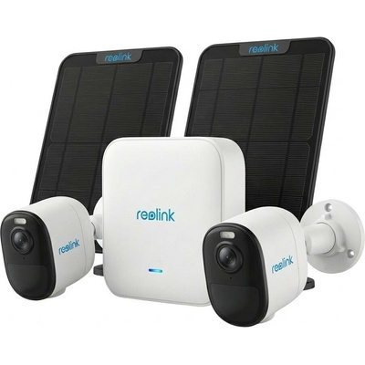 REOLINK Home Hub 2x Argus Series B350 + 2x Solar Panel