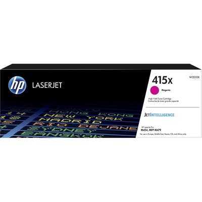 HP 415X originální tonerová kazeta purpurová W2033X