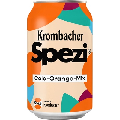 Paulaner Krombacher Spezi pomeranč a cola 330 ml