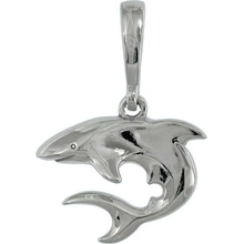 Infinitysilver Stříbrný přívěsek žralok 441423