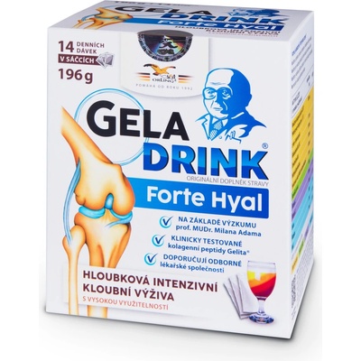 Geladrink Forte Hyal nápoj 7 příchutí 14 x 14 g