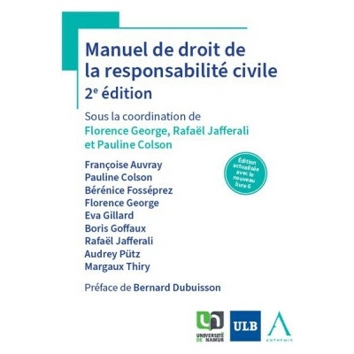 Manuel de droit de la responsabilité civile
