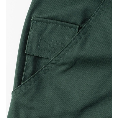 Russell nohavice 001M Length do pasu keprové khaki Khaki
