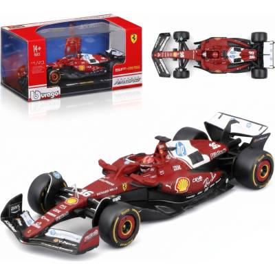 Bburago RACE F1 v dekoratívnej krabičke Ferrari SF-25 2025 16 Charles Leclerc 1:43