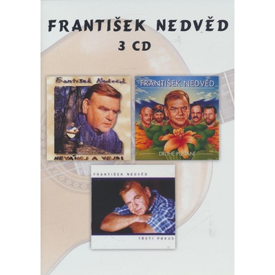 František Nedvěd - Neváhej a vejdi / Druhé podání / Třetí pokus, 3 CD