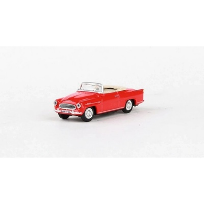 Abrex škoda Felicia Roadster 1963 Červená 1:72