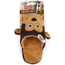 AFP plyšový pantofel Doggies Shoes opica 21,8 cm