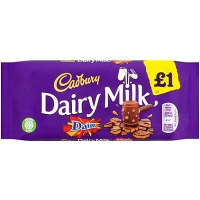 Cadbury Dairy Milk Daim 18 x 120 g