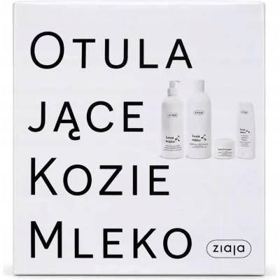 Ziaja Goat´s Milk krémové sprchové mýdlo 500 ml + tělové mléko 400 ml + denní pleťová péče 50 ml + krém na ruce 50 ml dárková sada – Hledejceny.cz
