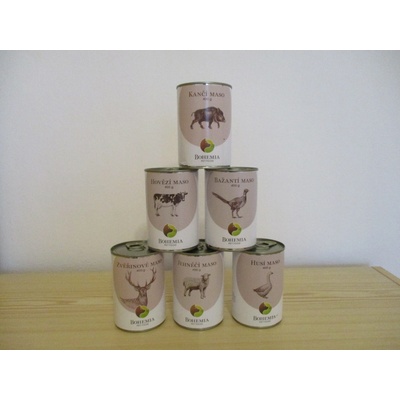 Bohemia Pet Food Bažantí ve vlastní šťávě 6 x 400 g