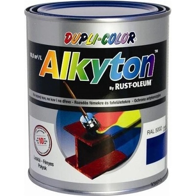 Rust Oleum Alkyton lesklá farba na hrdzu 2v1 250ml 8011 hnedá oriešková