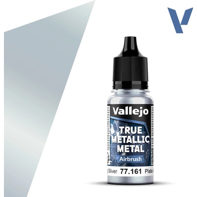 Vallejo: True Metallic Metal Light Sterling Silver 18ml – Hledejceny.cz