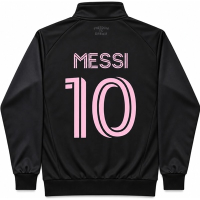 SportDres.cz fanouškovská mikina Messi 10 Inter Miami černá