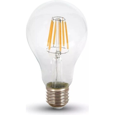 V-TAC Retro LED žiarovka E27, 10W, 1055lm, A60 Denná biela