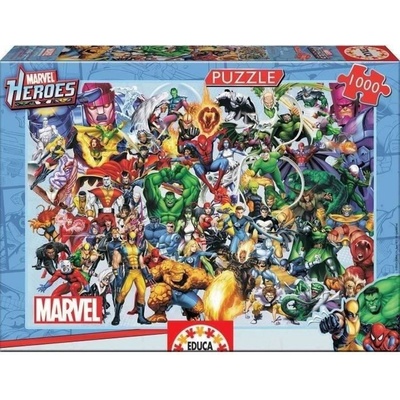 EDUCA Hrdinové Marvel 3033 1000 dílků