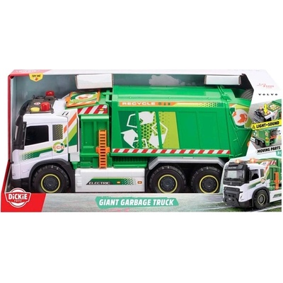 Simba Dickie Toys Giant popelářské auto se světlem a zvukem 55 cm