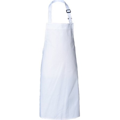 Link Kitchen Wear Nastavitelná zástěra na grilování bez potisku Bílá X979