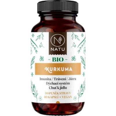 NATU Kurkuma BIO 60 kapsúl