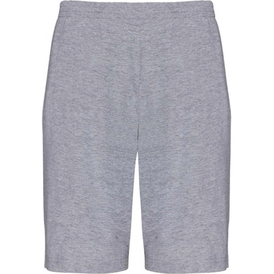Pánské bavlněné kraťasy Jersey Oxford šedá