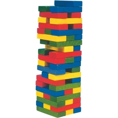 WOODY Tower Tonny věž barevná 50 dílků
