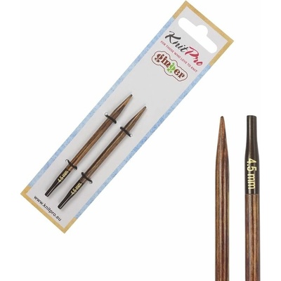 KnitPro Ginger krátke vymeniteľné ihlice 10 cm 4,5 mm