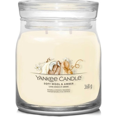 Yankee Candle Signature Soft Wool & Amber 368 g