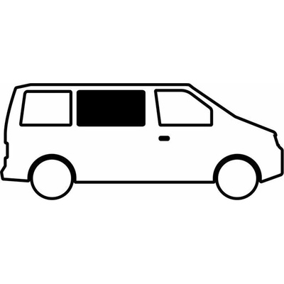 Carbest Boční posuvné okno pro VW T4 varianta První okno za spolujezdcem
