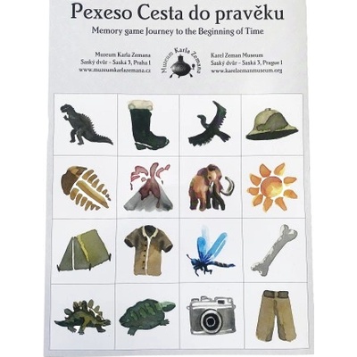 Pexeso Cesta do pravěku – Hledejceny.cz