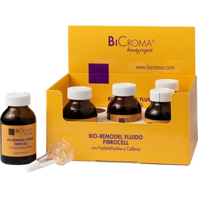 BiCroma Bio pečující tekutý krém na pokožku s pokročilou celulitidu 5 x 20 ml