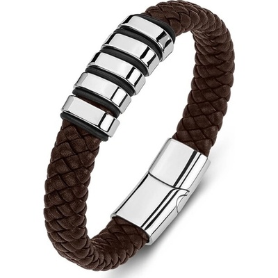 Daniel Dawson pánský Daniel Brown chirurgická ocel kůže NR50181-Z/23 hnědá