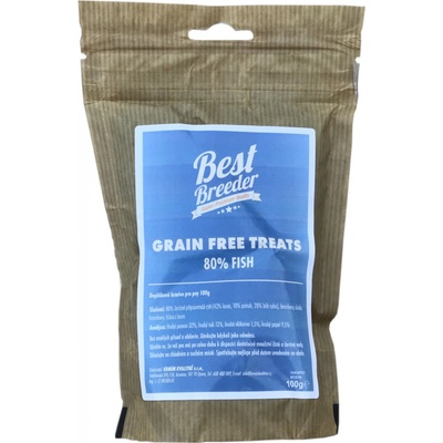Best Breeder Grain Free Fish Dog Treats 100 g