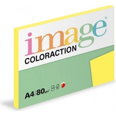 Antalis Papír Image Coloraction A4 80 g/m2 středně žlutá 100 archů