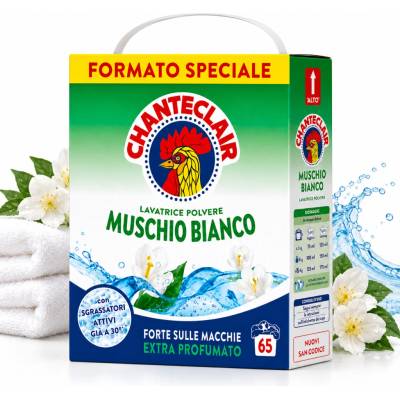Chanteclair Lavatrice Polvere Muschio Bianco prací prášek 2,925 kg 65 PD