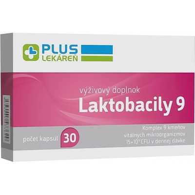 Plus lekareň Laktobacily 9 30 kapsúl