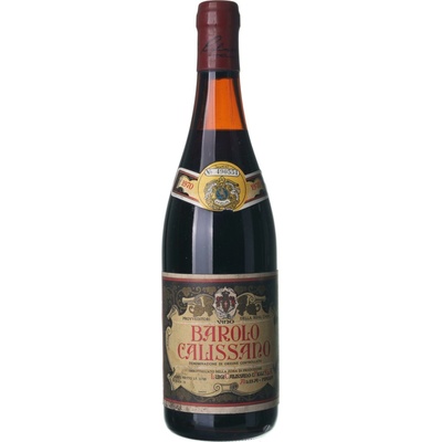Luigi Calissano Barolo suché červené 1970 0,75 l (holá láhev)