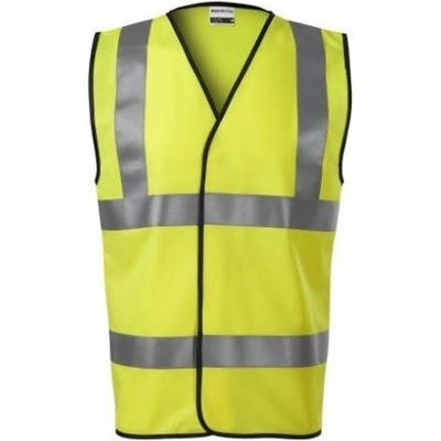 Malfini Rimeck 9V397 HV Bright Bezpečnostná vesta unisex reflexná žltá