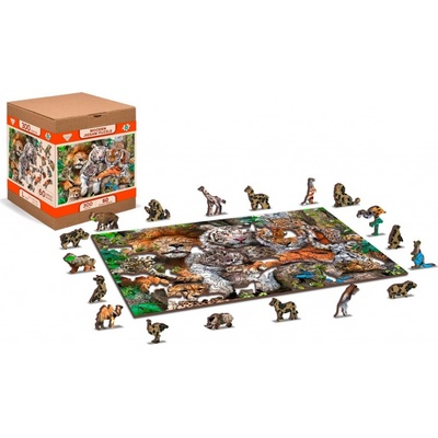 WOODEN CITY Dřevěné Čas na šlofíka 2v1 300 dielov EKO