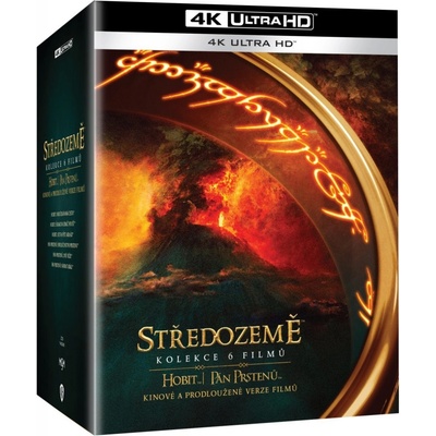 Kolekce Středozemě / Hobit+Pán prstenů / 15UHD - UHD 4k BD