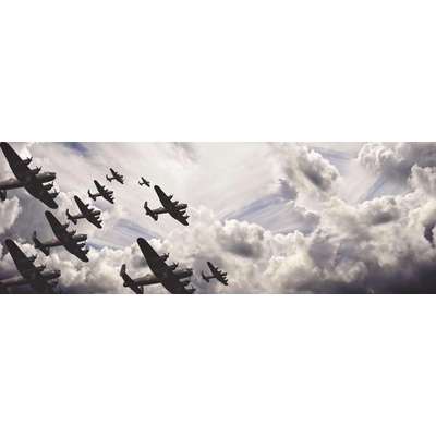 Preinterier FT0607 Fototapeta na stenu Lietadla vlies 620cm x 219cm