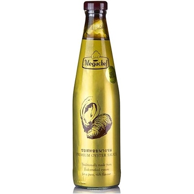 Bosfood Premium Oyster sauce Ústřicová omáčka bezlepková Mega Boss 500 ml