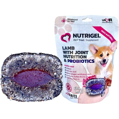 LK Baits Pet Nutrigel Dog Jehněčí s Kloubní Výživou a ProbiotikyL XL200 g