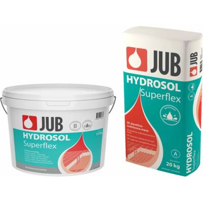 JUB HYDROSOL superflex 2K elastická dvojzložková hydroizolácia 27.5 kg (20 kg komponent A + 7.5 kg komponent B)
