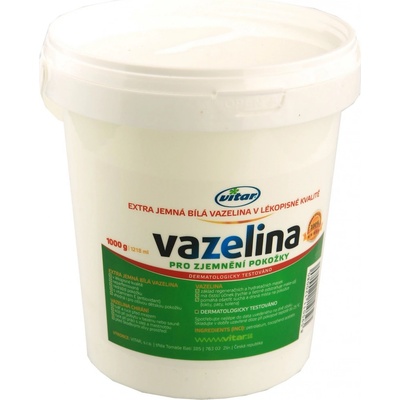 Vitar Vazelina extra jemná bílá 1000 g – Hledejceny.cz