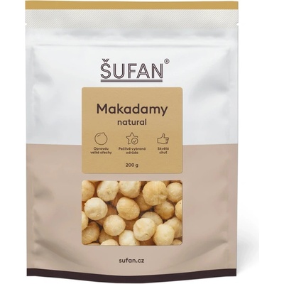 Šufan Makadamové ořechy natural 200 g