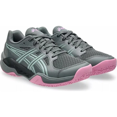 Asics GEL-POWERBREAK GS STEEL GREY/OCEAN HAZE šedá / růžová