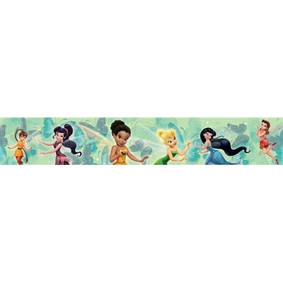 Bordúra samolepiaca Disney víly BDD-5-117-10, rozmer 5 m x 10,6 cm, detská bordúra 5511710, IMPOL TRADE