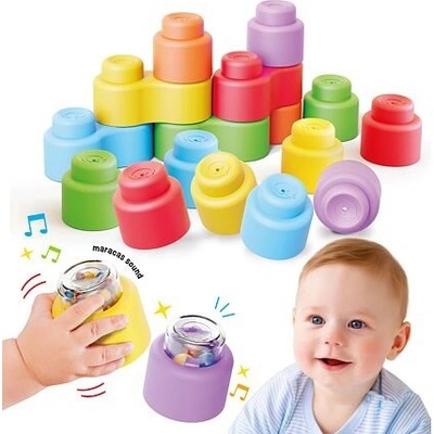 Quercetti 4145 Momy Soft Happy Sound 18 ks