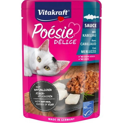 Vitakraft Poésie Délice treska tmavá 85 g